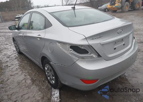 2017 Hyundai Accent Se z USA, uszkodzony, nr VIN KMHCT4AE9HU307012
